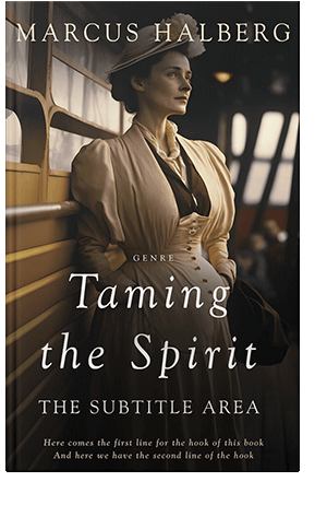 Pre Made Book Cover Oil