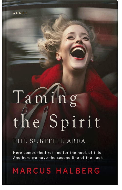 Front view of Premade Romance Book Cover - Night Rider