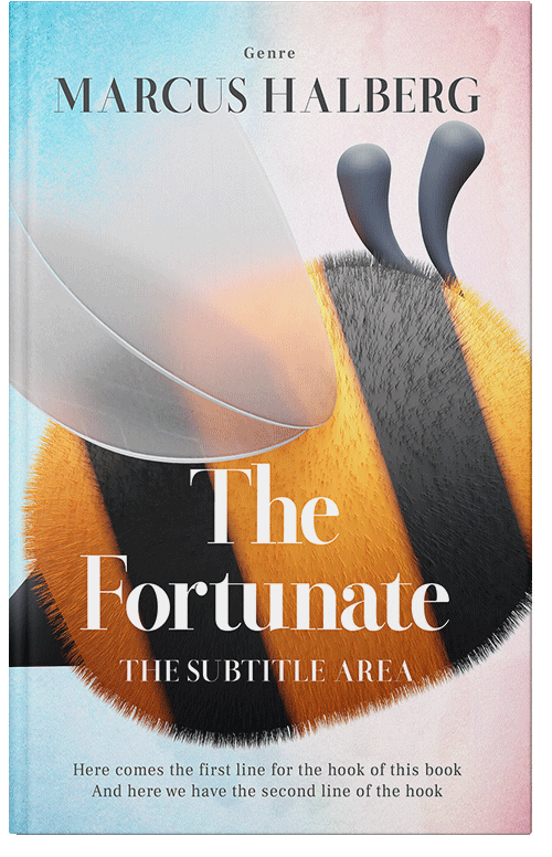 Front view of Premade Children's Book Cover - Swiss Coffee