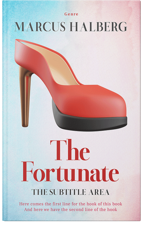 Front view of Premade Chick Lit Book Cover - Athens Gray