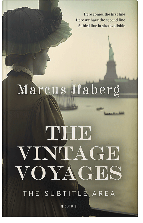 Front view of Premade Historical Book Cover - Aths Special