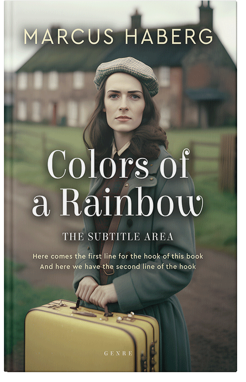 Front view of Premade Historical Book Cover - Cabbage Pont