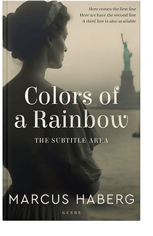 Pre Made Book Cover Akaroa