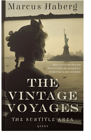 Pre Made Book Cover Akaroa