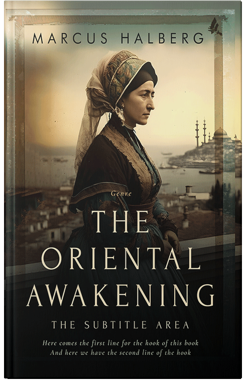 Front view of Premade Historical Book Cover - Pavlova