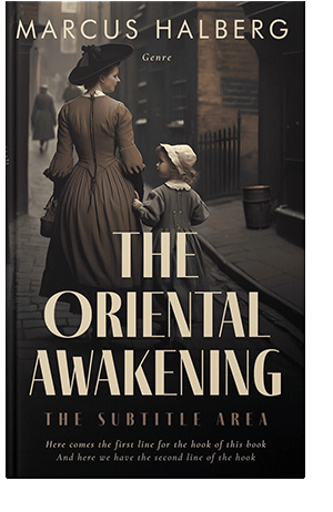 Pre Made Book Cover Cod Gray