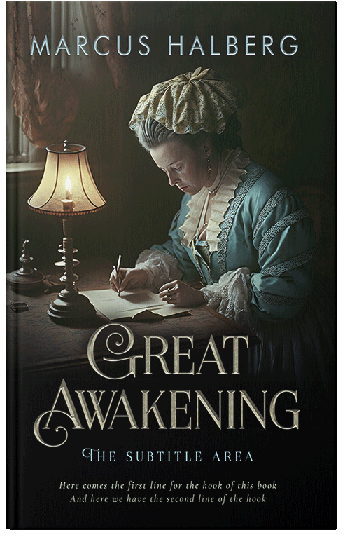 Front view of Premade Historical Book Cover - Rangoon Green