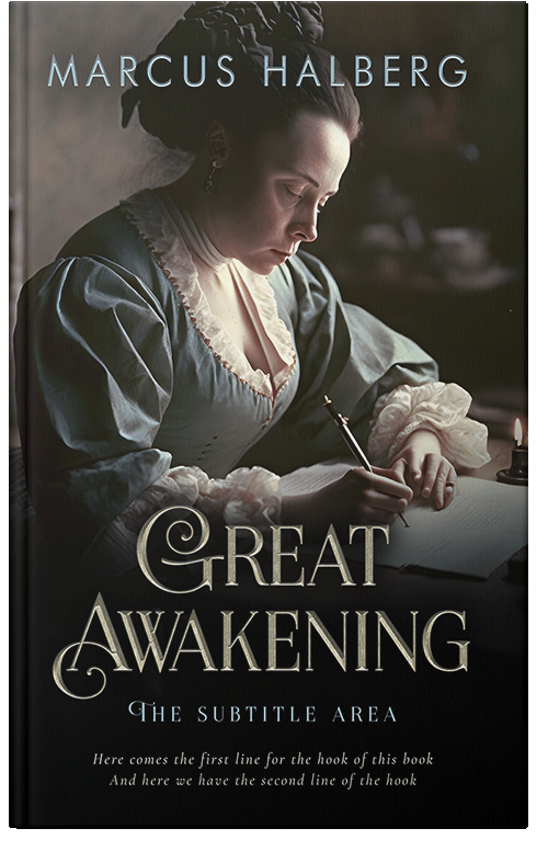 Front view of Rangoon Green #27118 - Premade Romance Book Cover