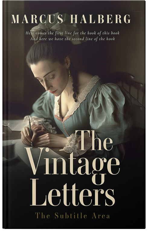 Front view of Premade Romance Book Cover - Zeus