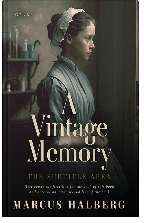 Front view of Premade Romance Book Cover - Log Cabin