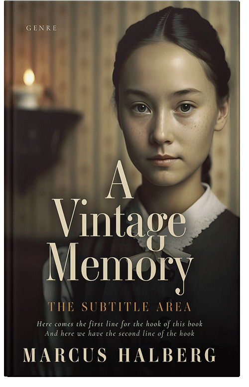 Front view of Premade Historical Book Cover - Zeus