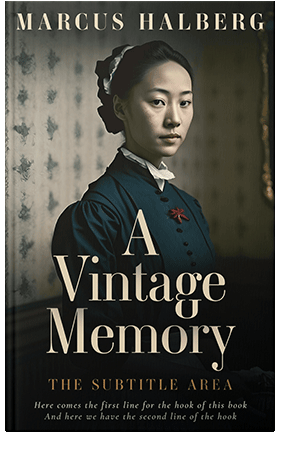 Pre Made Book Cover Bison Hide