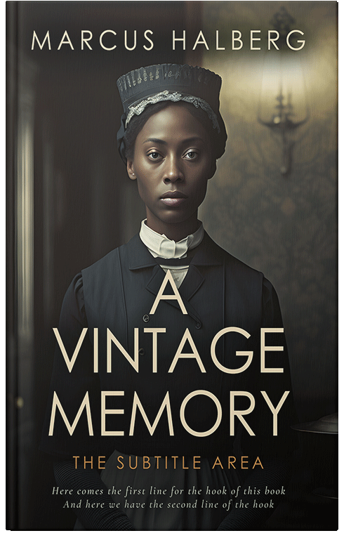 Front view of Premade Romance Book Cover - Tuatara