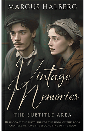 Pre Made Book Cover Rangoon Green