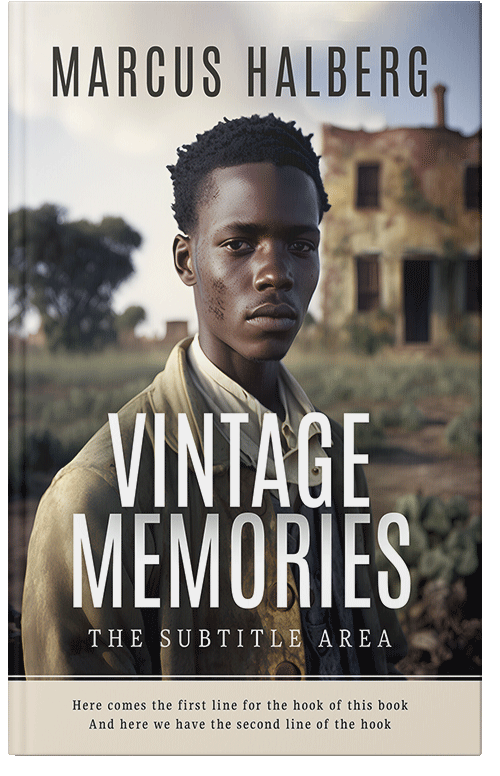 Front view of Premade Historical Book Cover - Merlin