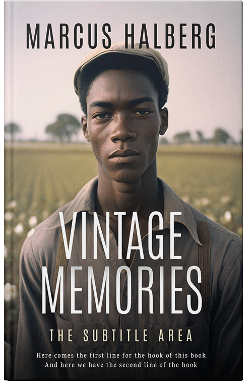 Front view of Premade Historical Book Cover - Dune