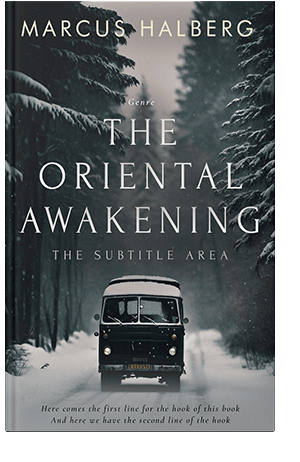 Pre Made Book Cover Outer Space