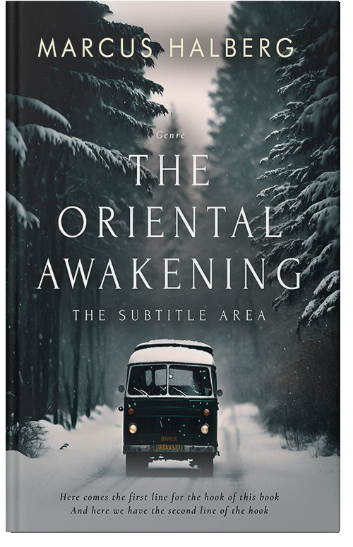 Front view of Premade Mystery & Thriller & Suspense Book Cover - Outer Space