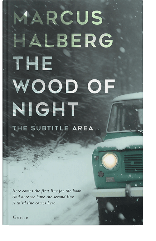 Front view of Cape Cod #27142 - Premade Mystery & Thriller & Suspense Book Cover