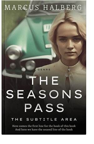 Pre Made Book Cover Rangitoto