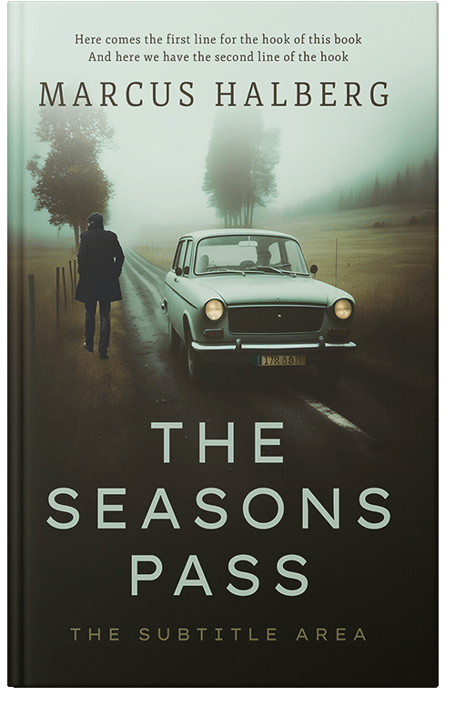 Front view of Premade Mystery & Thriller & Suspense Book Cover - Tasman