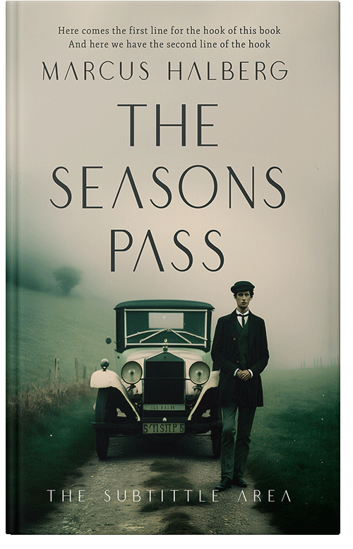 Front view of Premade Mystery & Thriller & Suspense Book Cover - Celtic