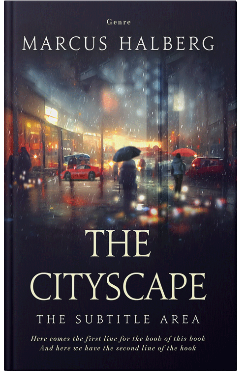 Front view of Premade Mystery & Thriller & Suspense Book Cover - Indian Khaki