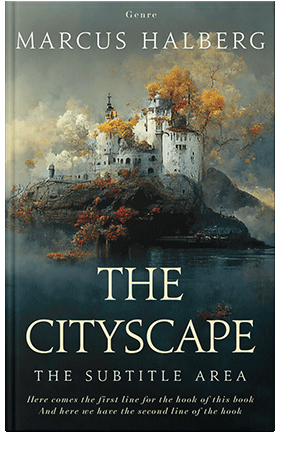 Pre Made Book Cover Outer Space