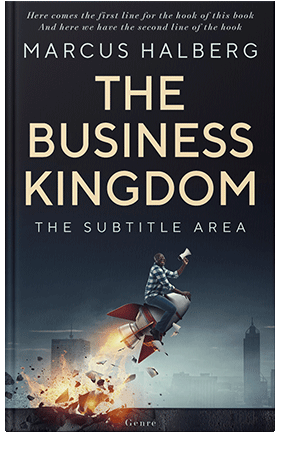 Pre Made Book Cover Soft Amber