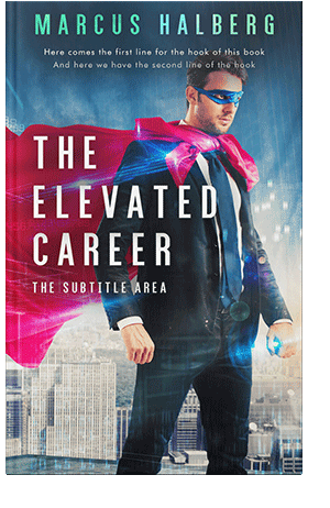 Pre Made Book Cover Can Can