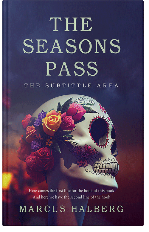 Front view of Premade Horror Book Cover - Port Gore