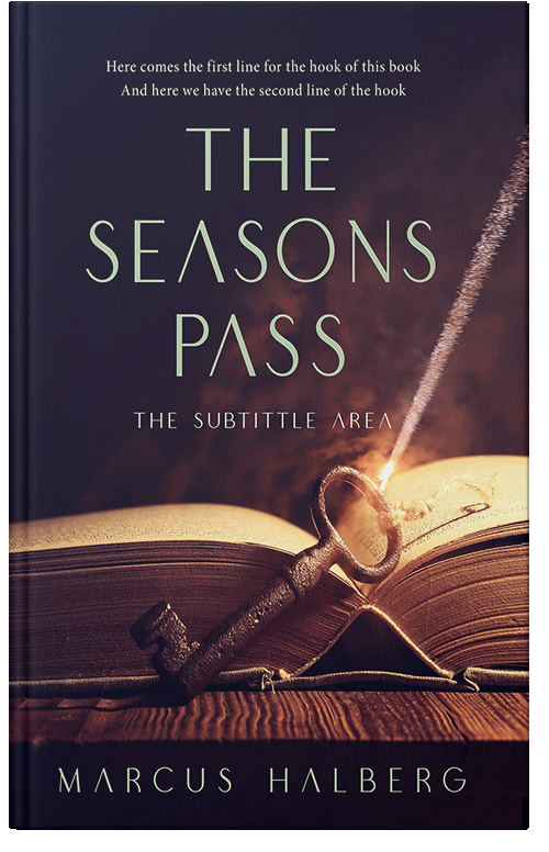 Front view of Premade Religion & Spirituality Book Cover - Revolver