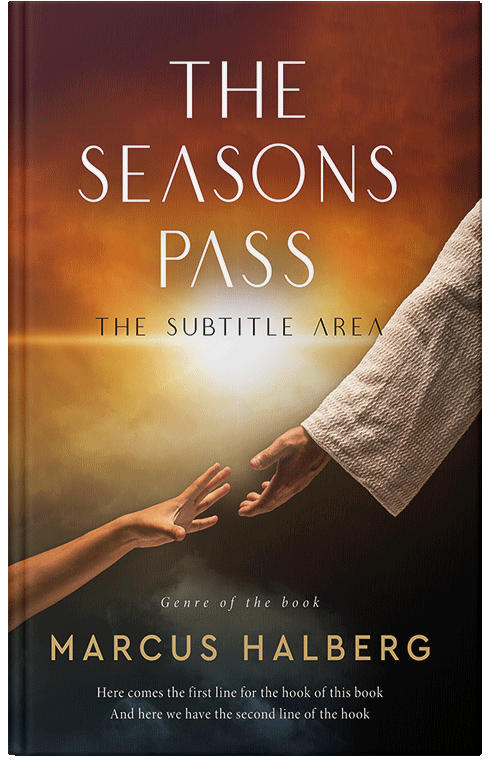 Front view of Premade Religion & Spirituality Book Cover - Cedar