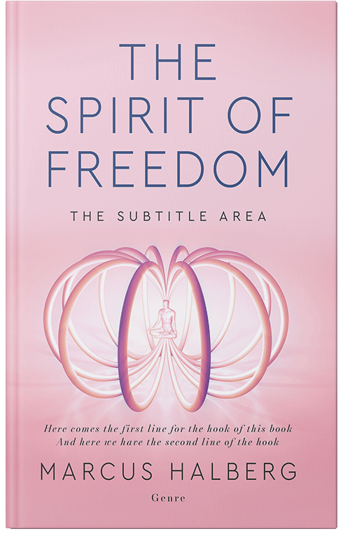 Front view of Premade Health & Mind & Body Book Cover - We Peep