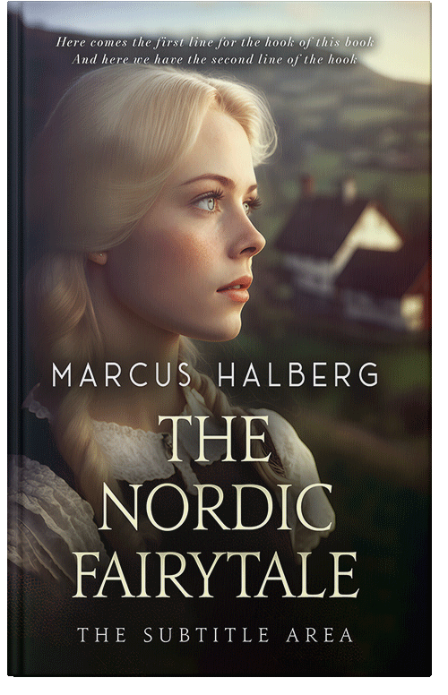 Front view of Premade Romance Book Cover - Cocoa Brown