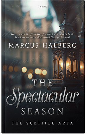 Premade Book Cover Shark