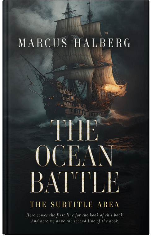 Front view of Premade Historical Book Cover - Woodsmoke