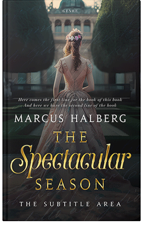 Premade Book Cover Shark