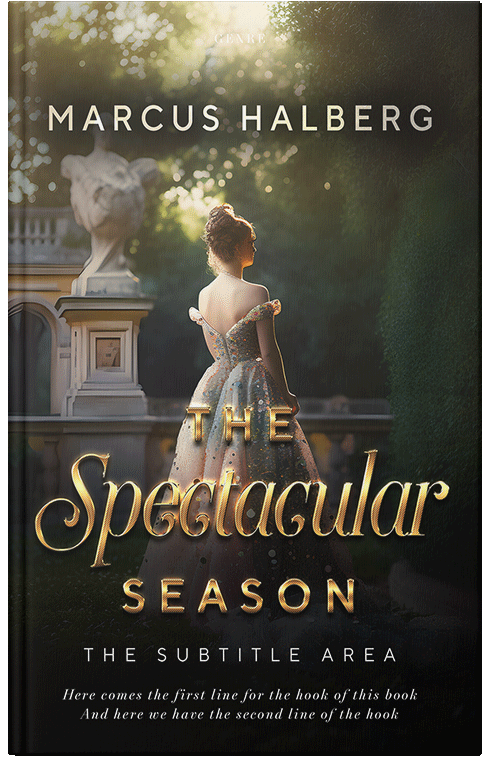 Front view of Premade Fantasy Book Cover - Rangitoto