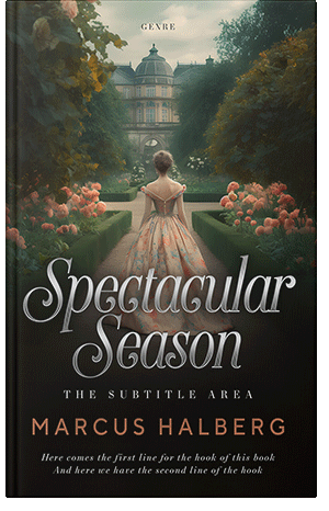 Premade Book Cover Rangoon Green