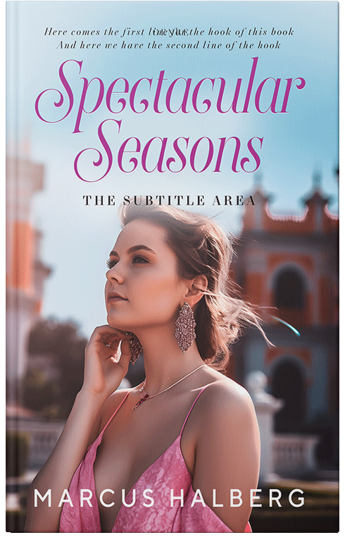 Front view of Premade Royal Romance Book Cover - Geyser