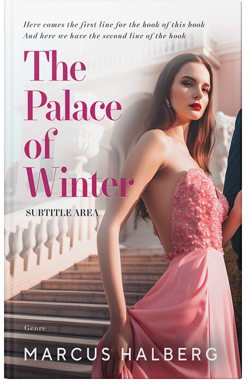 Front view of Premade Royal Romance Book Cover - Dust Storm