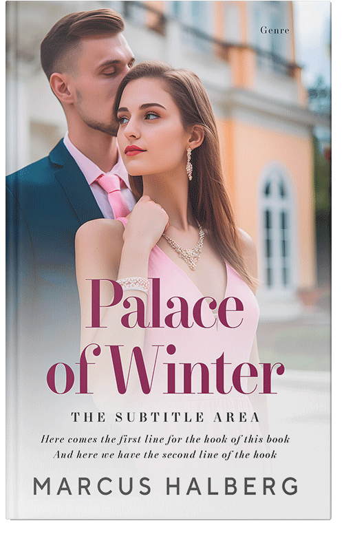 Front view of Premade Romance Book Cover - Wafer