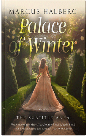 Premade Book Cover Lisbon Brown