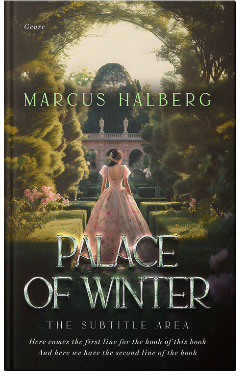 Front view of Premade Romance Book Cover - Zeus