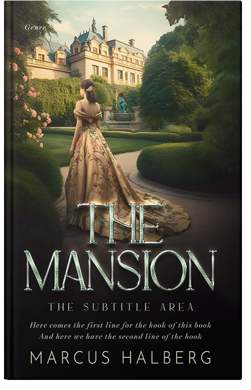 Front view of Premade Romance Book Cover - Yuma