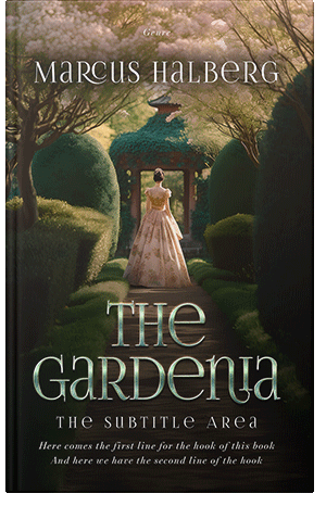 Premade Book Cover Rangoon Green