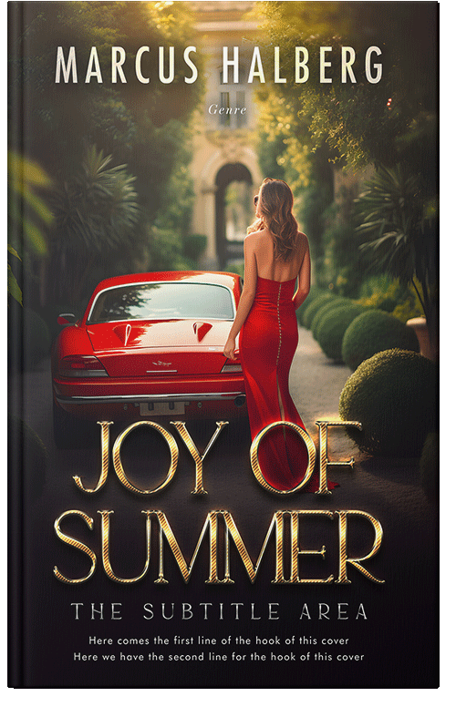 Front view of Premade Romance Book Cover - Whiskey