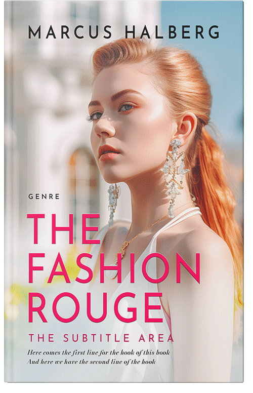 Front view of Premade Romance Book Cover - Wafer