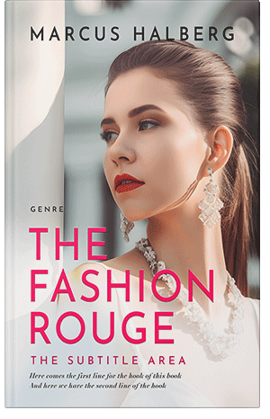 Premade Book Cover Swirl